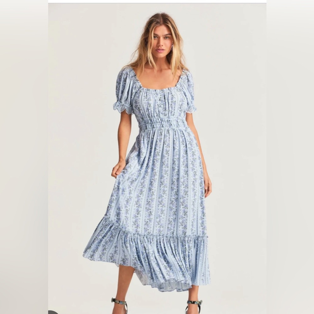 LoveShackFancy Terrance Maxi Dress Size Medium